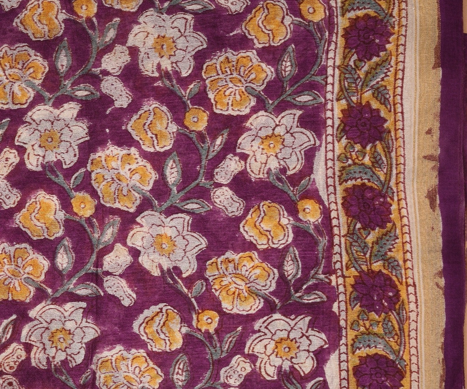 Shop unstitched block print chanderi suits online (CHA949)