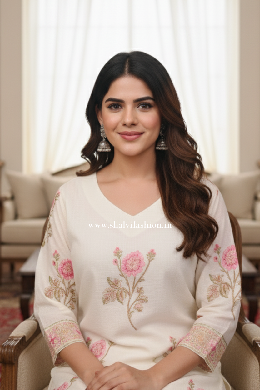 Shop pure chanderi silk block print suits online shopping (CSS224)