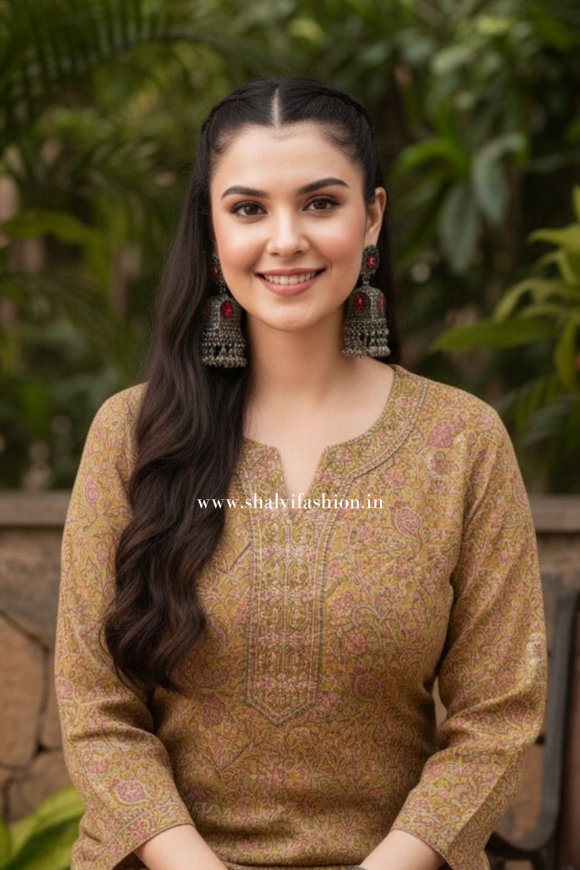 Shop sanganeri print kota doria stitched suits (CSS400)