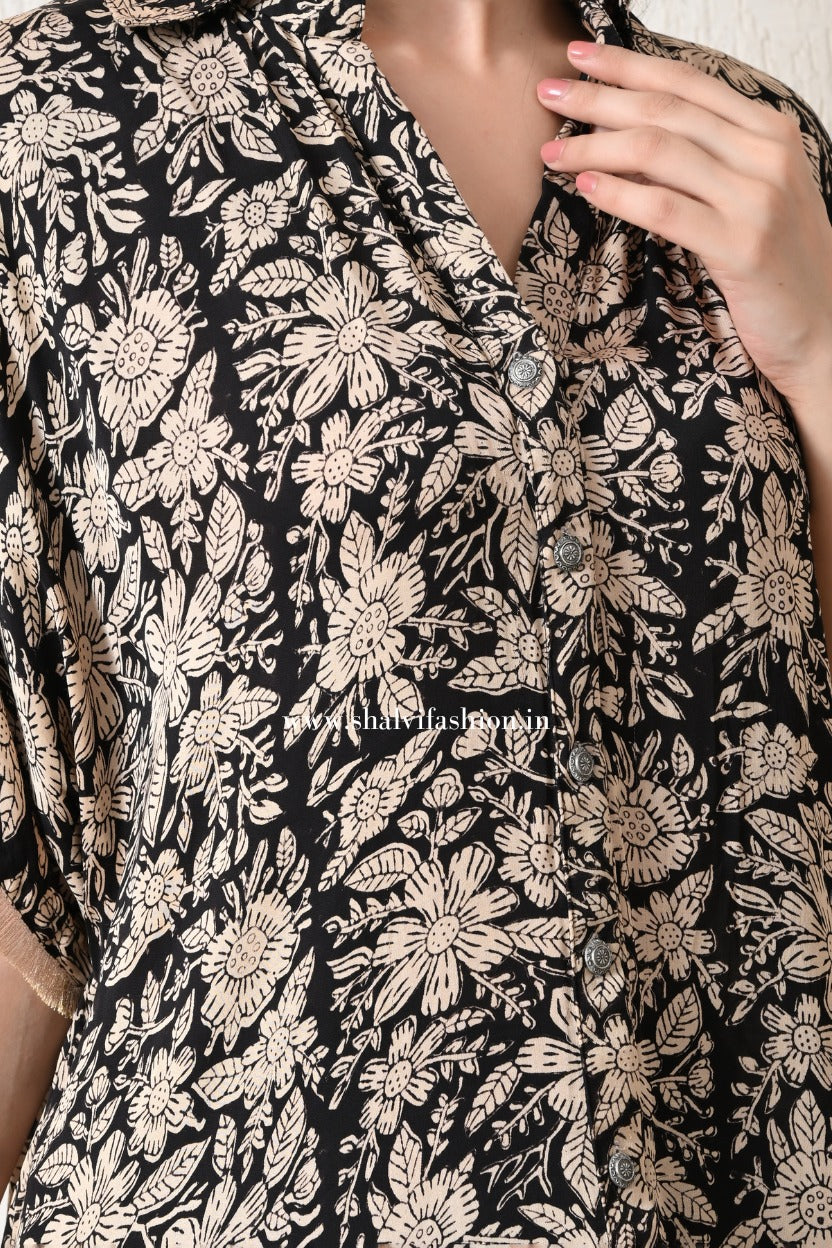 Shop hand block print modal silk suits (CSS476)