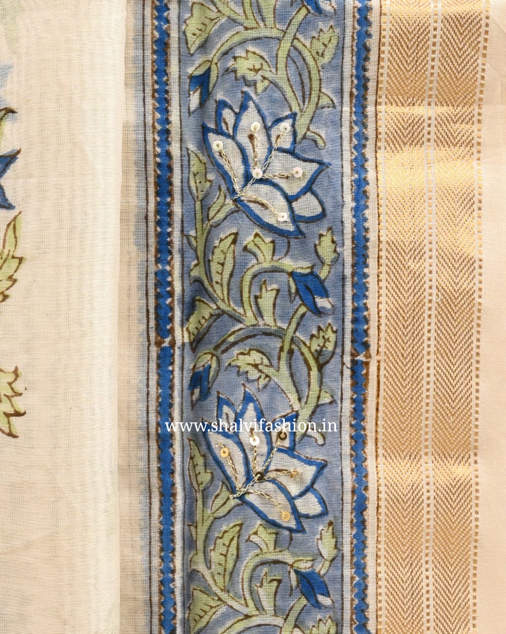 Shop zardosi work maheshwari silk suits online (GOTA63)