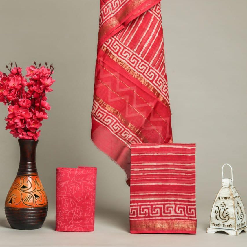 Shop jaipuri print maheshwari silk suits (MSL564)
