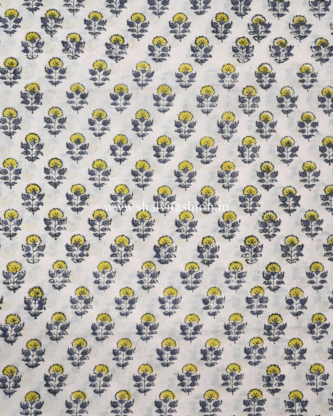 Shop hand block print cotton suits with mulmul dupatta online (PRMUL591)