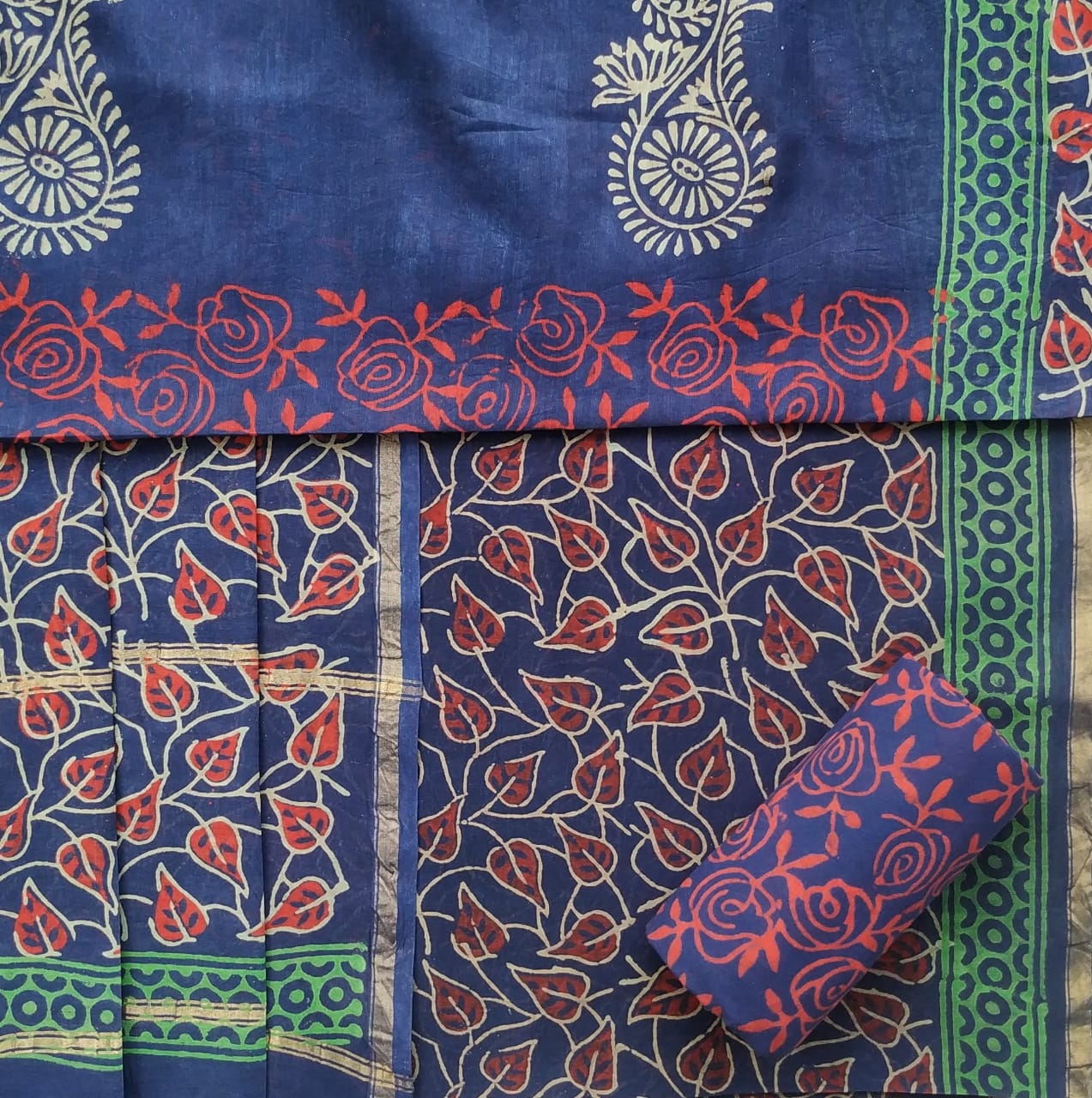 Festive Collection Premium Chanderi Silk Suits(CHA98) - ShalviFashion