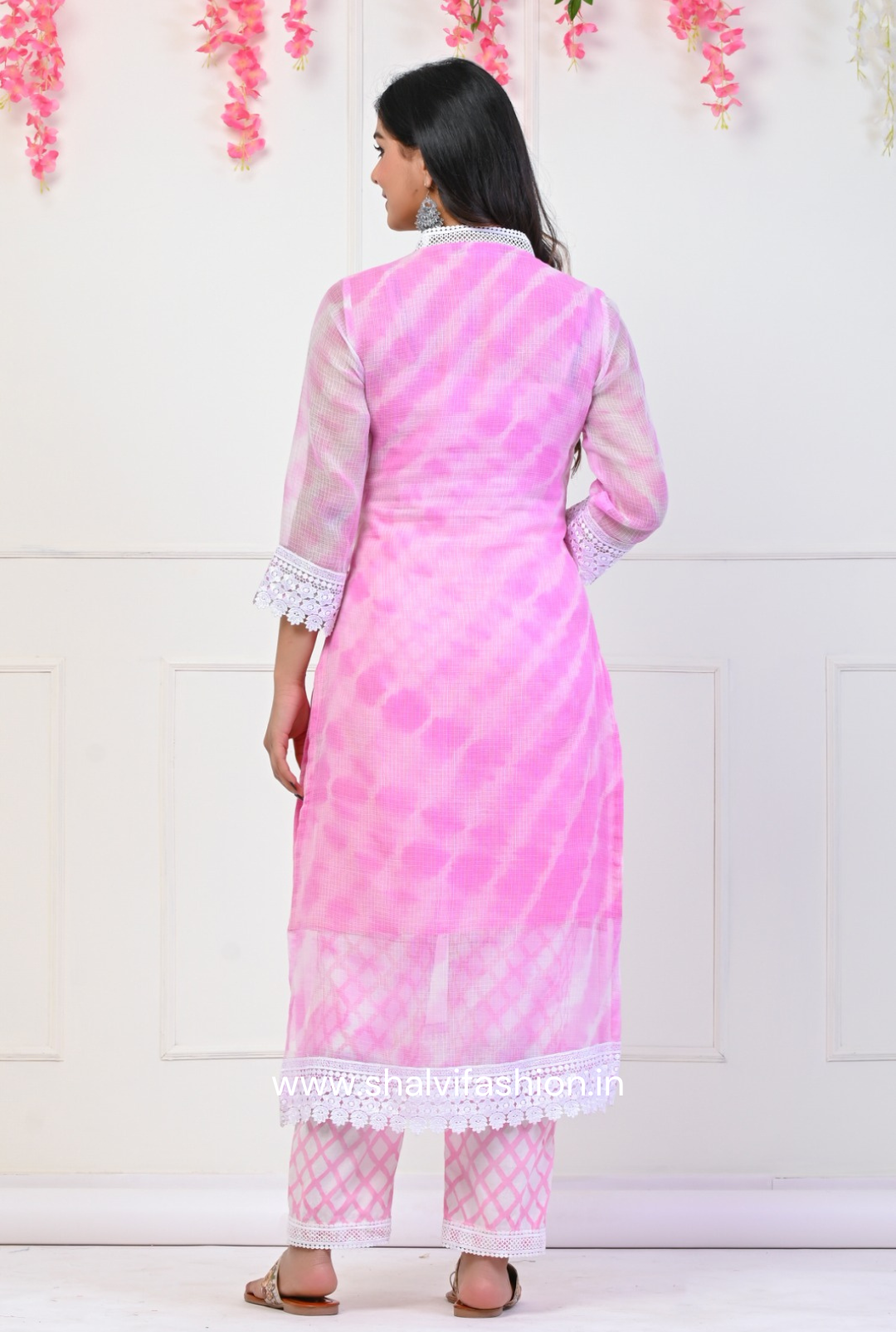 Shop block print kota doria suit sets in jaipur (CSS70KD)