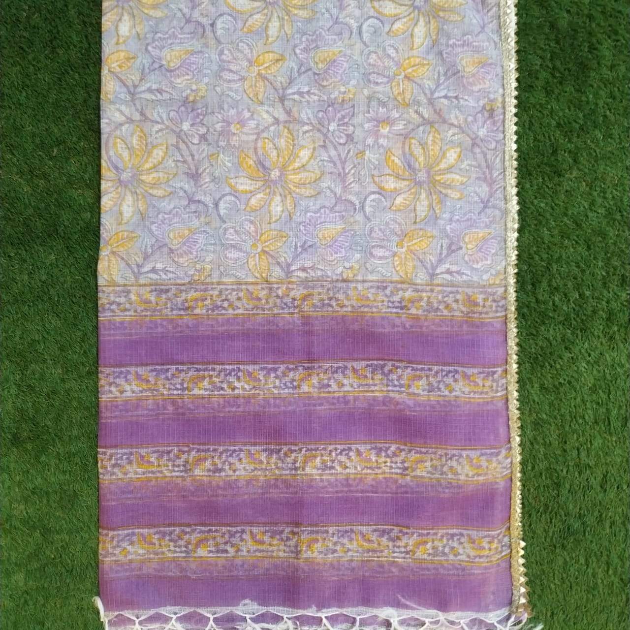 Shop Unstitched Gota Work Collection with Classy Kota Doria Dupatta (GOTA166)