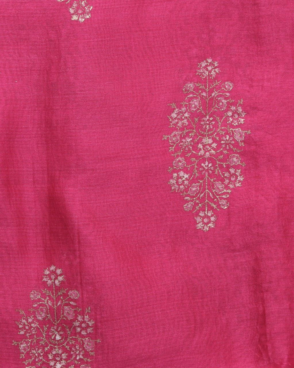 Shalvi's Gold Print Maheshwari Silk Suit set (MSL77)