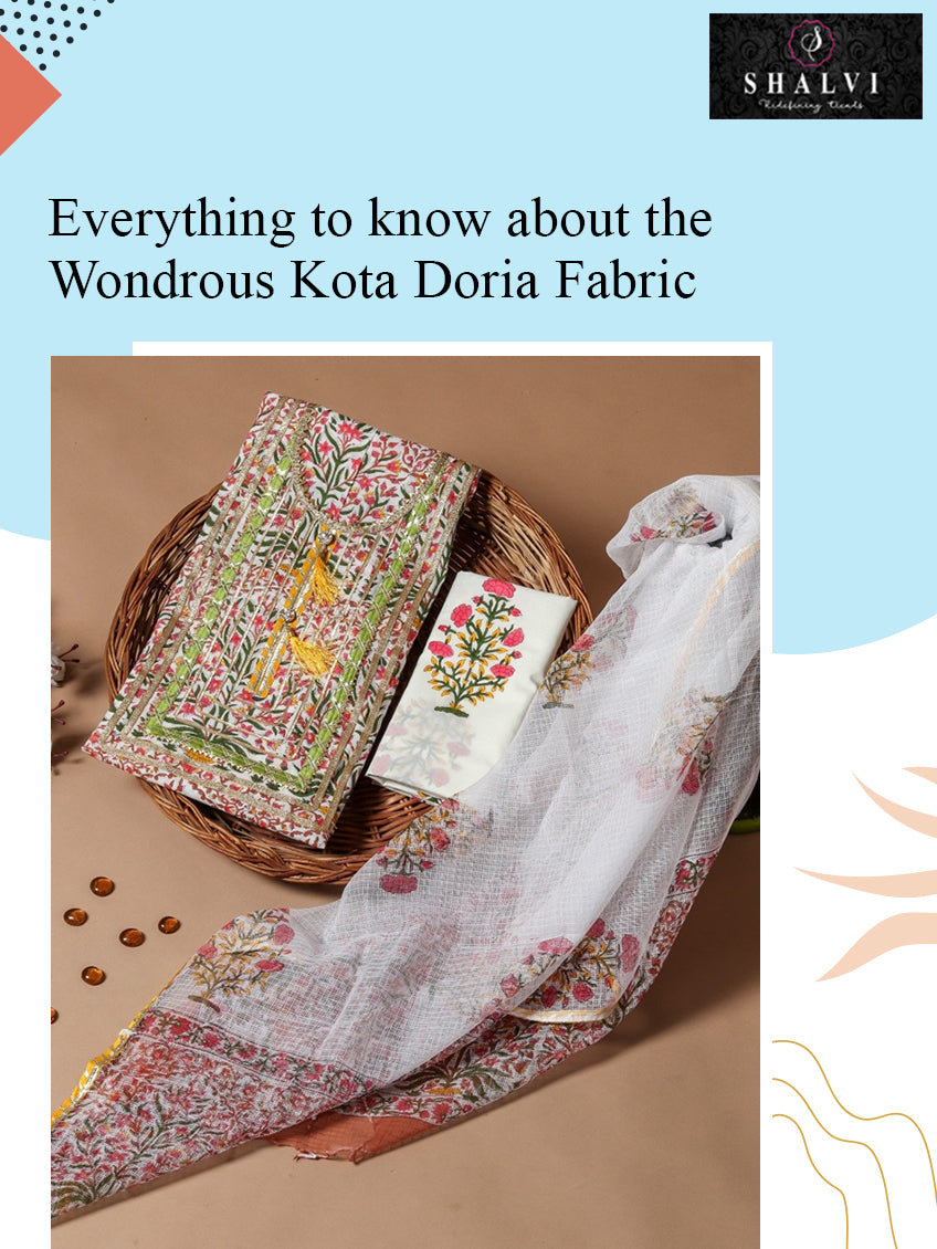 Kota Doria Fabric