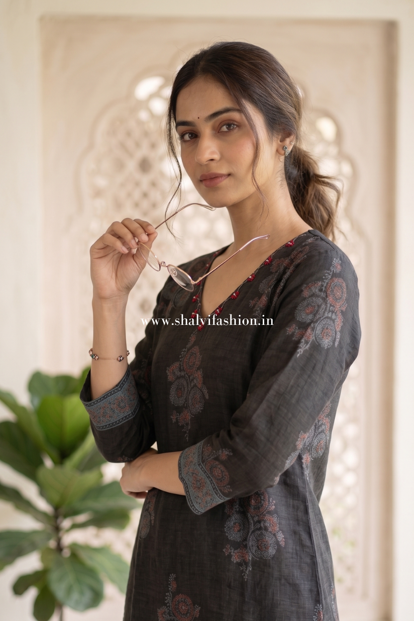 Shop jaipuri block print kota doria suits online shopping (CSS603)