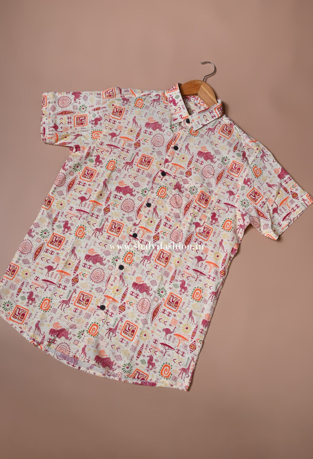 Shop sanganeri print cotton shirts for men online (MCH10)