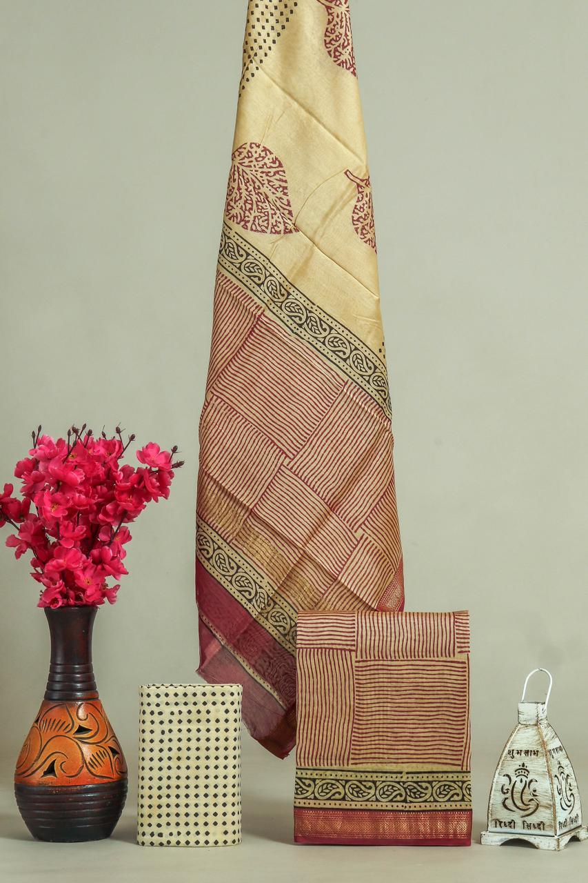Shop bagru hand block print maheshwari suits online (MSL292)