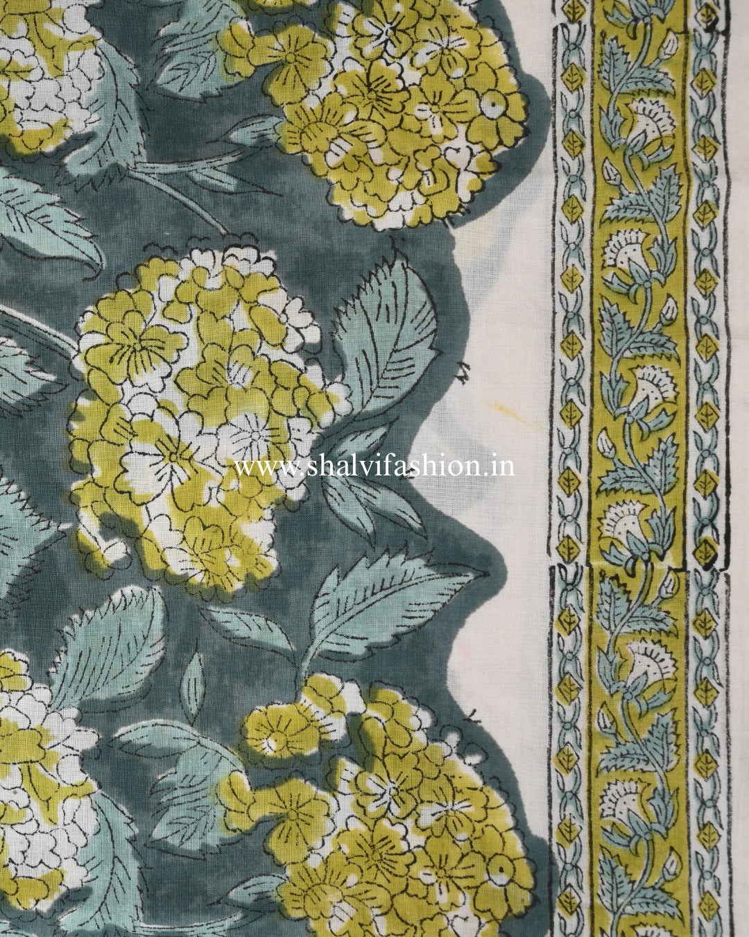 Shop unstitched block print cotton suits in jaipur (PRMUL587)