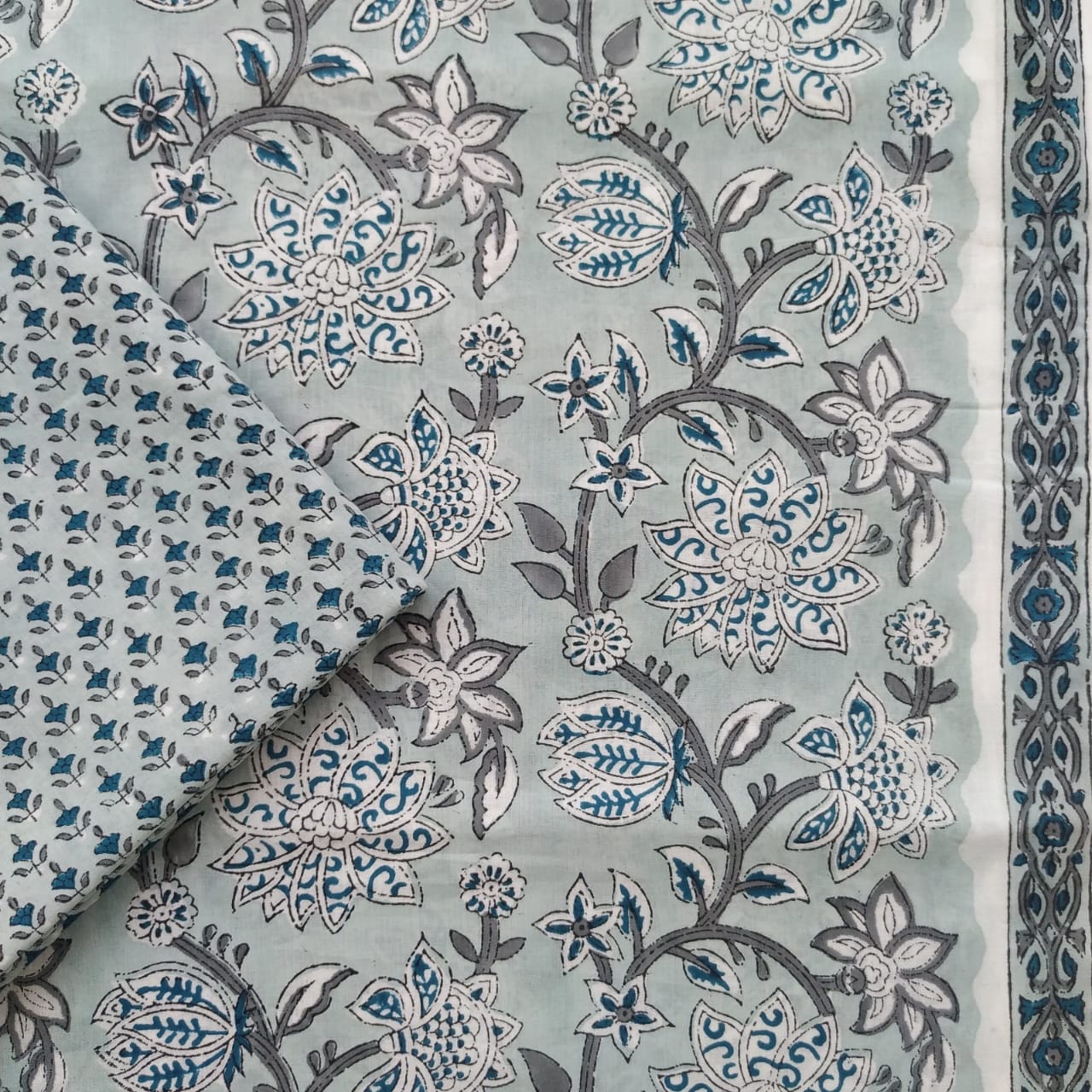 Shop Hand Block Print Pure Cotton Combo Sets (2PBP10)