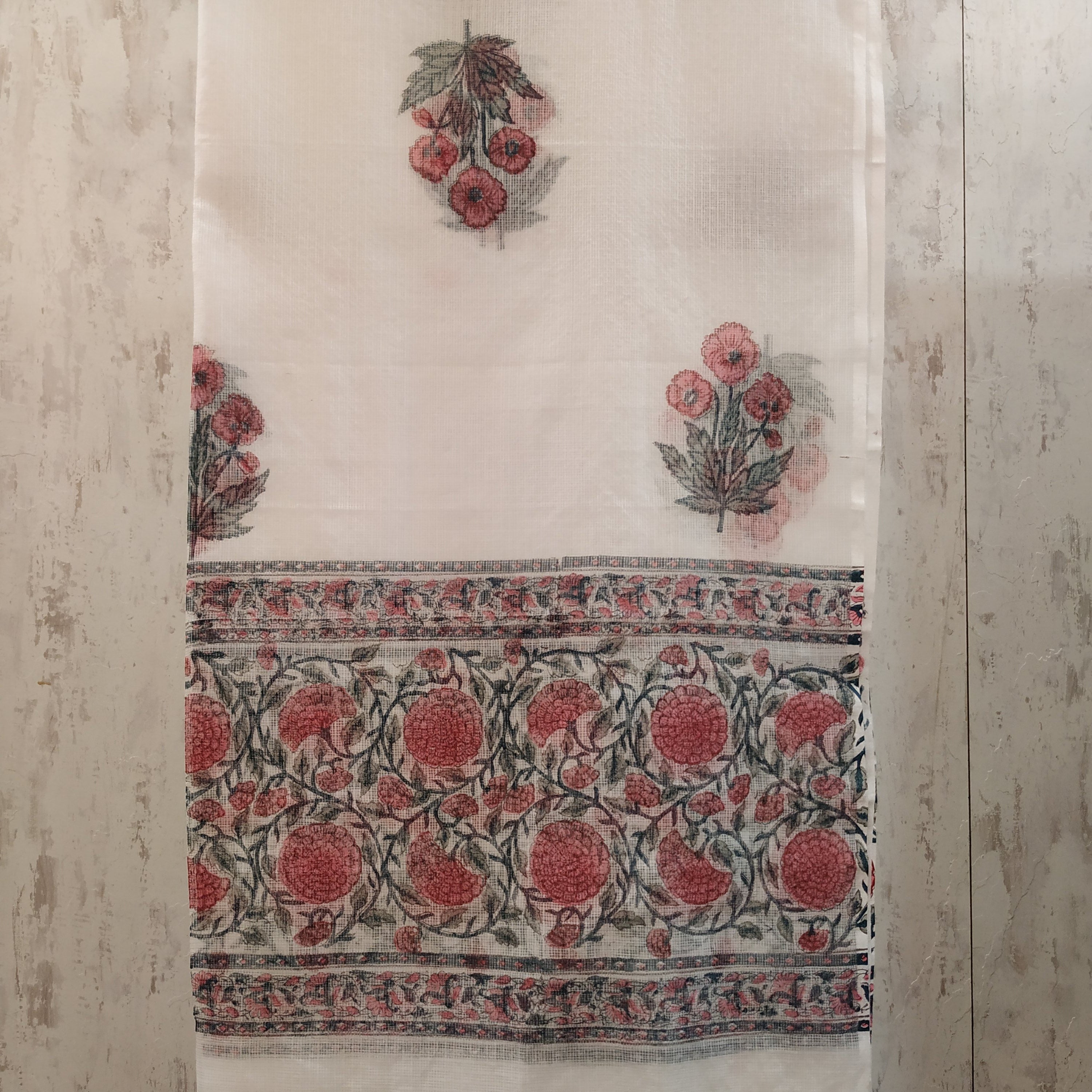 Shalvi Fashion's Premium Kota Doria Dupatta Cotton suit sets  (3CKD72) - ShalviFashion
