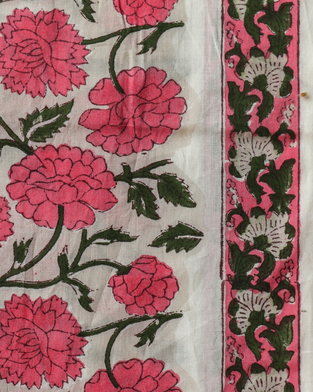 Shop Hand Block Print Pure Cotton Suits online with Chiffon Dupatta (PCHF238)