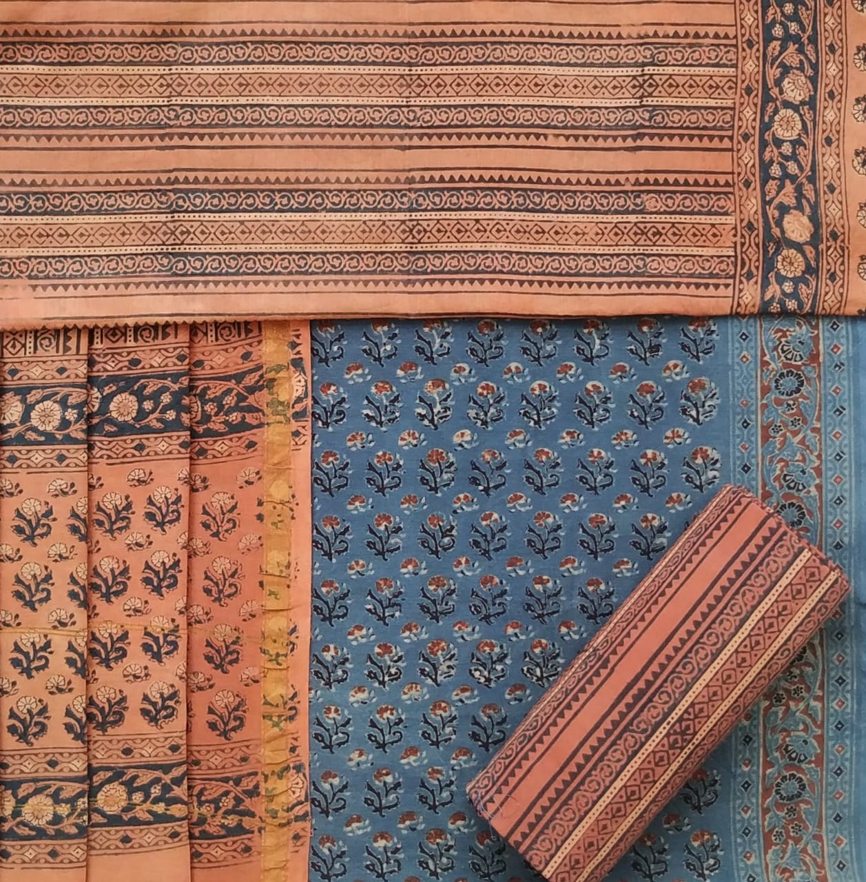 shop unstitched chanderi silk suits