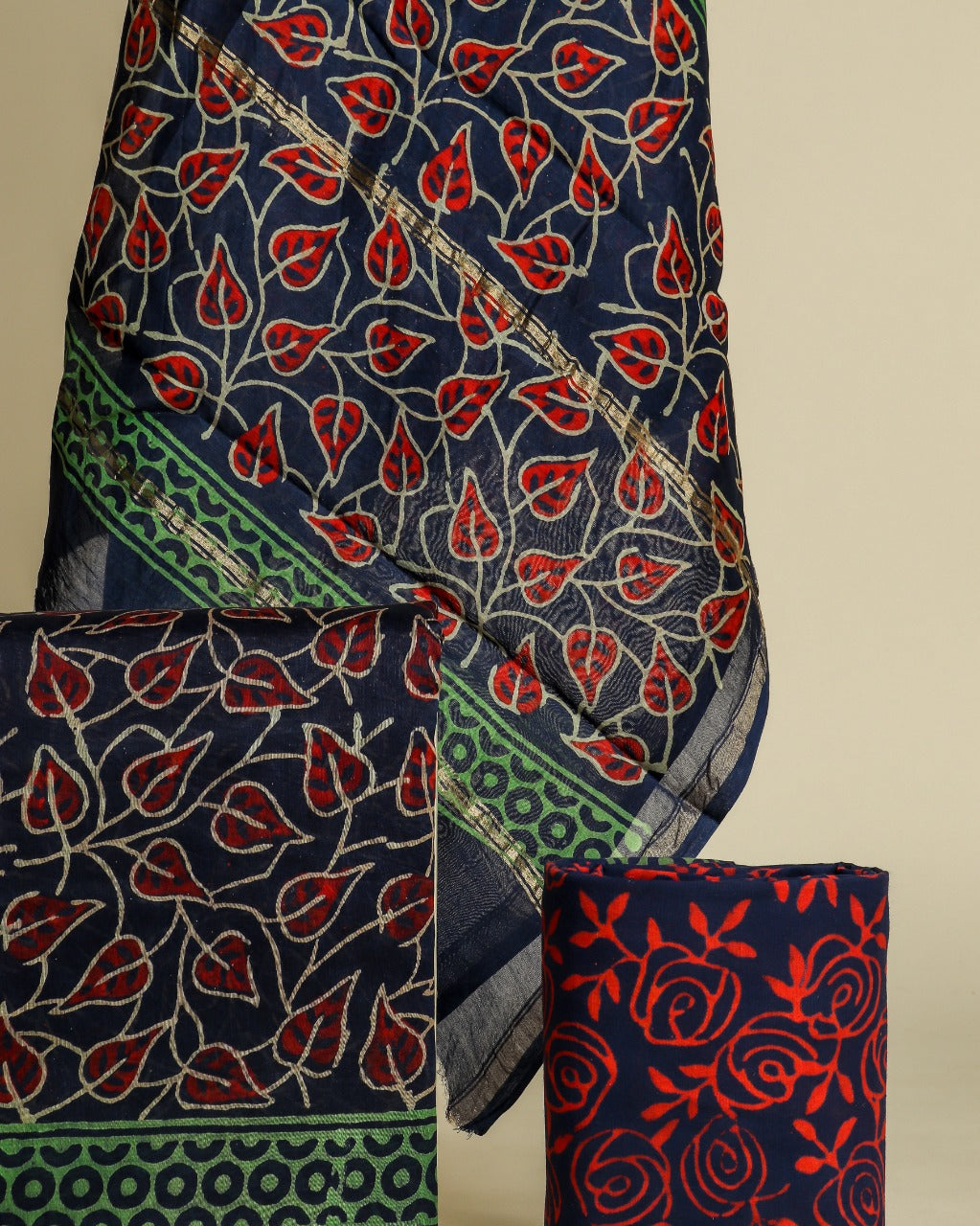 Festive Collection Premium Chanderi Silk Suits(CHA98) - ShalviFashion
