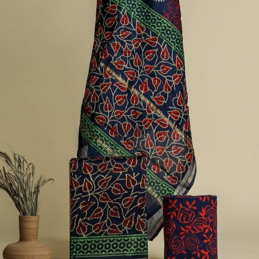 Festive Collection Premium Chanderi Silk Suits(CHA98) - ShalviFashion