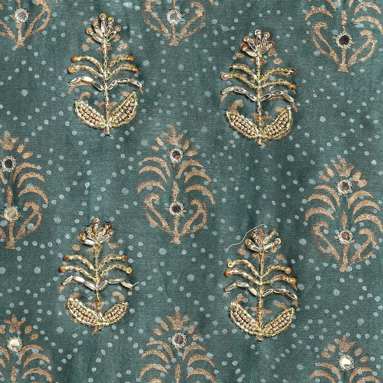 Shop chanderi hand work collection online shopping (GOTA373)
