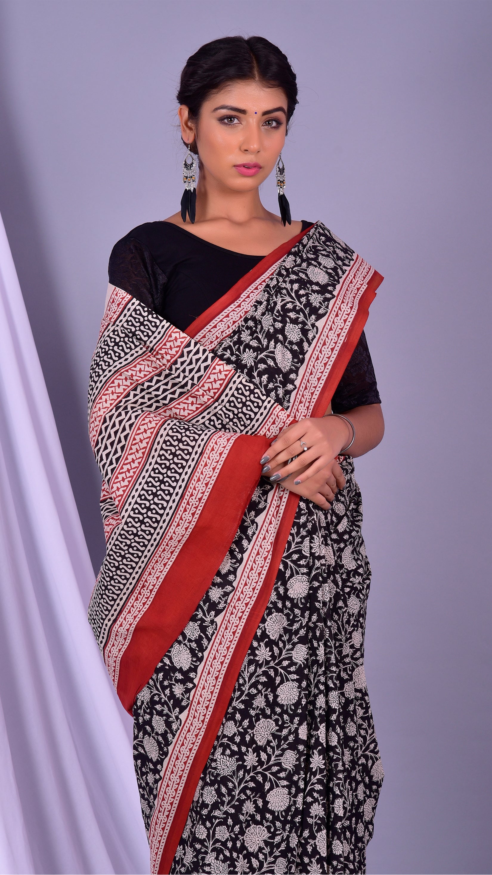 Shop Pure Cotton Sarees (RMULSAR29)